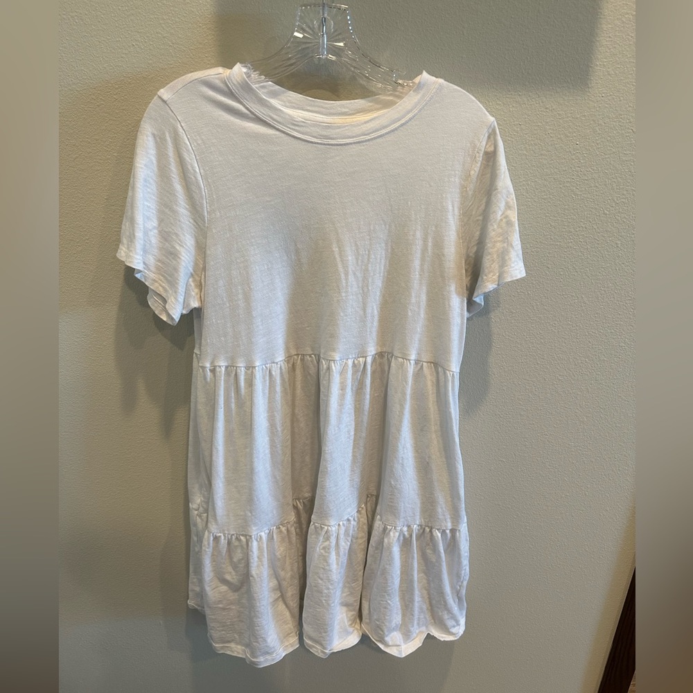 Cute Layered White Dress